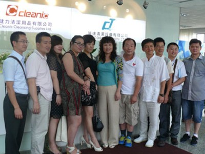 2011年9月 清潔顧問參觀團到我司參觀交流