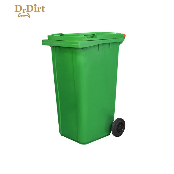 Dr.Dirt 環保垃圾桶 240L（白色桶身）