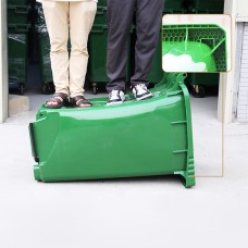 Dr.Dirt 660L Plastic Outdoor Trash Bin - Cleanic Cleaning Equipment