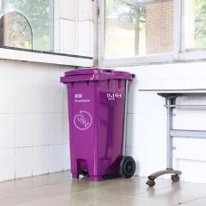 Dr.Dirt 660L Plastic Outdoor Trash Bin - Cleanic Cleaning Equipment