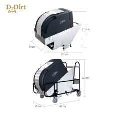 Dr.Dirt 自動扶梯清洗機 自動爬梯 雙面清洗  踏面和立面