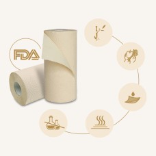 Dr.Dirt Bamboo Kitchen Paper Roll - Cleanic Cleaning Equipment