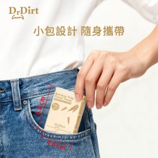 Dr.Dirt 食品級迷你竹漿4層紙手巾 ,4層６片/包,1２包/袋