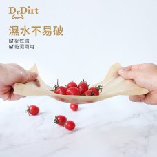 Dr.Dirt 食品級迷你竹漿4層紙手巾 ,4層６片/包,1２包/袋