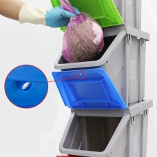 CT Trash Sorting Bin - Cleanic Cleaning Equipment