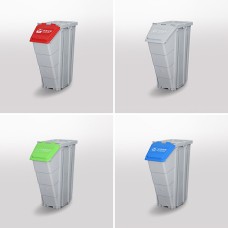 CT Trash Sorting Bin - Cleanic Cleaning Equipment