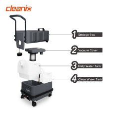 Dr.Dirt Carpet Extractor - Cleanic Cleaning Equipment
