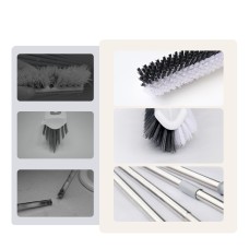 Dr.Dirt Dual-sided V-shaped Gap Brush - Cleanic Cleaning Equipment