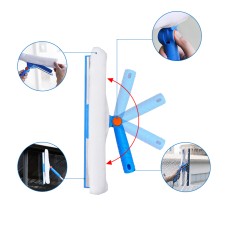CT 2 In 1 Plastic Swivel Combo Window Squeegee - Cleanic Cleaning Equipment
