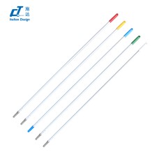Italy CT CTH 83B 1.4m Aluminium handle (Ø 23.5mm),blue - Cleanic Cleaning Equipment