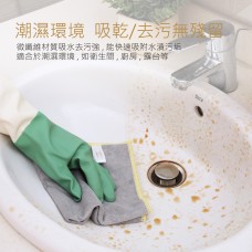 Dr.Dirt 四色邊微纖維清潔布  35x35cm 10條裝