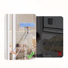 Dr.Dirt Swivel Combo Window Squeegee - Cleanic Cleaning Equipment