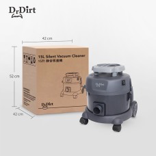 Dr.Dirt 15L Super Silent Dry Vacuum - Cleanic Cleaning Equipment