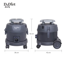 Dr.Dirt 15L Super Silent Dry Vacuum - Cleanic Cleaning Equipment