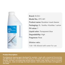 Dr.Dirt Escalator Tread Cleaner - Cleanic Cleaning Equipment