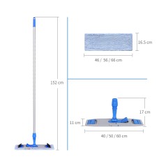 CT Pocket Flat Mop Complete - Cleanic Cleaning Equipment