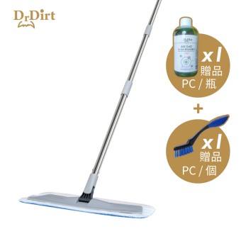 Dr.Dirt 平拖套裝 贈送清潔消毒劑&小刷子
