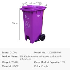 Dr.Dirt Food Waste Bin - Cleanic Cleaning Equipment