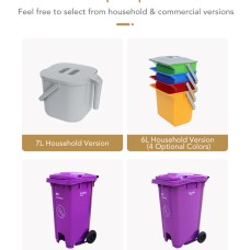 Dr.Dirt Food Waste Bin - Cleanic Cleaning Equipment