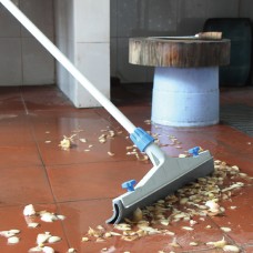 施達 室外推水扒 45cm扒頭+伸縮桿 藍色 - Cleanic Cleaning Equipment