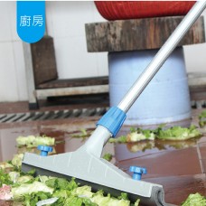 施達 室外推水扒 45cm扒頭+伸縮桿 藍色 - Cleanic Cleaning Equipment
