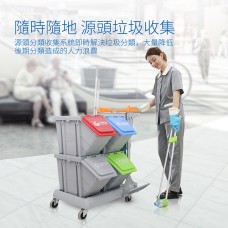 CT施達 靈動型排拖系統清潔服務車