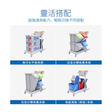 CT施達 靈動型排拖系統清潔服務車