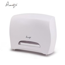 Amigo Toilet Tissue Dispenser, Double Roll - Cleanic Cleaning Equipment