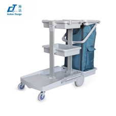 CT Basic Version Janitorial Trolley - Cleanic Cleaning Equipment