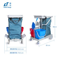 CT Light Version Kentucky Mopping Trolley - Cleanic Cleaning Equipment