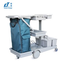 CT Basic Version No-Dirty Water System Trolley - Cleanic Cleaning Equipment