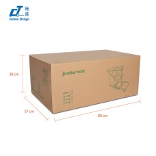CT Basic Version Cleaning Trolleys With Source Separation - Cleanic Cleaning Equipment