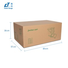CT Basic Version Cleaning Trolleys With Source Separation - Cleanic Cleaning Equipment