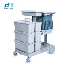 CT Light Version NO-Dirty Water System Trolley - Cleanic Cleaning Equipment