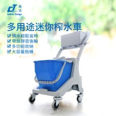 CT Mini Round Mop Trolley - Cleanic Cleaning Equipment