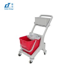 CT Mini Round Mop Trolley - Cleanic Cleaning Equipment