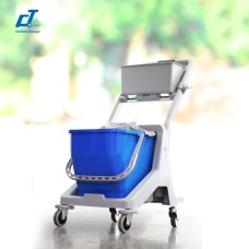 CT Mini Round Mop Trolley - Cleanic Cleaning Equipment