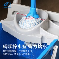 CT Mini Round Mop Trolley - Cleanic Cleaning Equipment