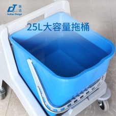 CT Mini Round Mop Trolley - Cleanic Cleaning Equipment