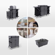 CT Housekeeping Cart-Standard - Cleanic Cleaning Equipment