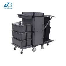 CT CT Janitorial Trolley-Flat Mopping - Cleanic Cleaning Equipment