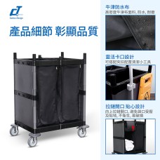 CT施達  側開式布草回收車