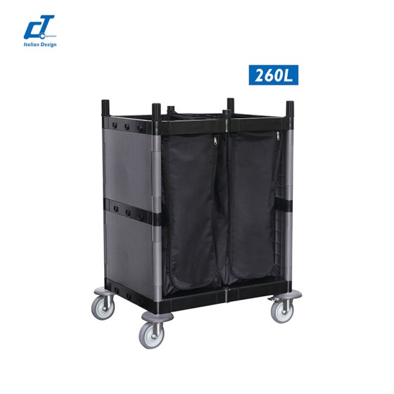 CT施達  側開式布草回收車