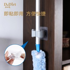 Dr.Dirt 免打孔橡膠夾扣 2個裝 配納米黏膠