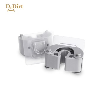 Dr.Dirt 免打孔橡膠夾扣 2個裝 配納米黏膠