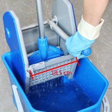 CT Single Bucket with Wringer - Cleanic Cleaning Equipment