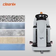 Dr.Dirt Ride-on Floor Sweeper - Cleanic Cleaning Equipment