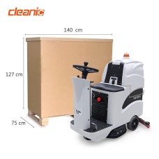 Dr.Dirt Ride-on Floor Sweeper - Cleanic Cleaning Equipment