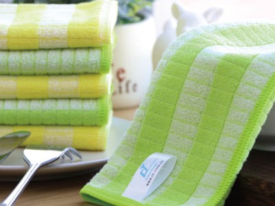 廚房食具清潔好工具，Dr. Dirt 竹纖維洗碗布