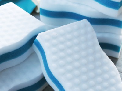 一款在家中只用清水便能造出完美清潔效果的清潔海綿